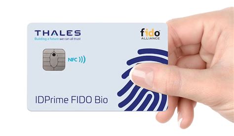 safenet idprime fido bio smart card|fido2 security.